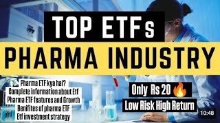 pharma sector ETFs💥 investment in pharma 🔴😱 long term target🔴pharma etfs 🔴 #stocksmarket