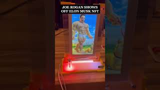 Joe Rogan Shows Off Elon Musk NFT Gift From Beeple #shorts