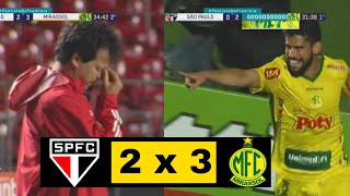 SÃO PAULO X MIRASSOL MELHORES MOMENTOS: SÃO PAULO ELIMINADO