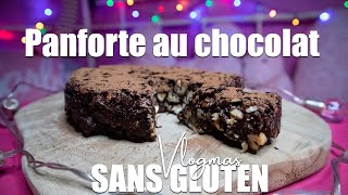 PANFORTE au chocolat | Recette italienne de Noël | Gâteau aux FRUITS SECS et MIEL