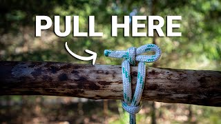 How to Tie the Tumble Hitch Knot (Quick-Release Hitch)