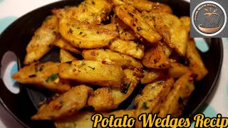 Potato Wedges Recipe|Potato Snacks Recipe|5minutes Potato Recipe|cookwithnims