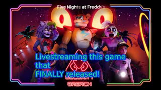 FNaF Security Breach Live | Freddy's back, now in a Megaplex!