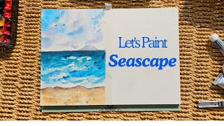 I tried to paint a seascape :)