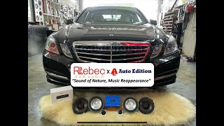 Mercedes E250 W212 on Rebec Car Audio Speaker + DSP Digital Sound Processor with amp - Singapore