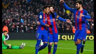 Barcelona vs Real Sociedad 5-2 (6-2) / Copa del rey 2017