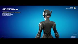 OUTFIT - FORTNITE STYLE - B.R.U.T.E. GUNNER - FORTNITE SHOP ITEMS SHOWCASE