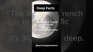 The Deepest place.......#facts #factshorts #shorts #shortvideo #subscribe