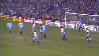 [91/92] Aston Villa v Manchester City, Dec 7th 1991