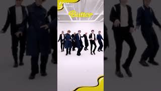 تحديث BTS على التيك توك برقصة اغنية BUTTER