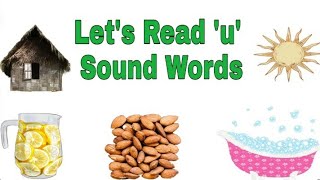 Reading Practice of (U) Sound Words || U sound Words || Kidos Edu Point