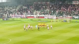 Cracovia - GKS 0:1 rzut wolny 9.11.2024