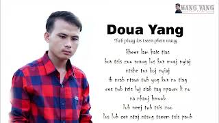 twb pluag los tseem phem nraug - Doua Yang [Official Audio] 2022