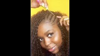 PROTECTIVE STYLE: Crochet Braids with FreeTress Water Wave