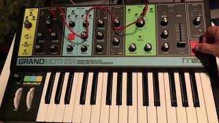 Moog Grandmother Noise with S+H