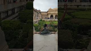 Gymnastic at Amber Fort