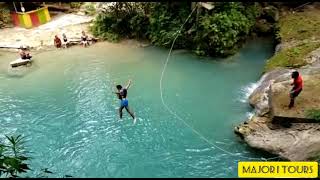 Blue Hole Rope Swing