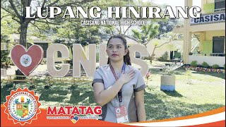 Philippine National Anthem LUPANG HINIRANG | Region X Malaybalay City Casisang National High School