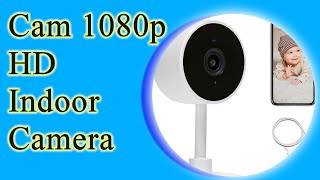 Cam 1080p HD Indoor WiFi Smart Home Camera