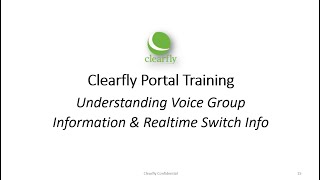 Understanding VG & Realtime Switch Info