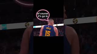 Nikola Jokić beat the shot clock (Lakers VS Nuggets Game 1) Western Conference Finals 2023