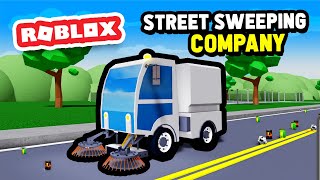 Building My Own STREET CLEANING COMPANY in Roblox