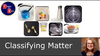 Classifying Matter