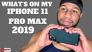 What’s on my iPhone 11 Pro Max ( Favorite Apps ) - 2019 | Crayton Tv