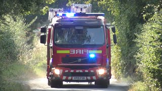 Suffolk Fire & Rescue Service - Leiston WrL (10reg Spare) Responding