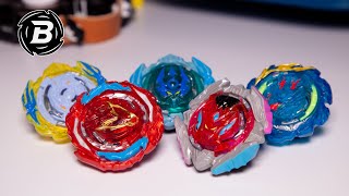 Beyblade QuadStrike All Balance Beyblades Battle for First Place | ASMR | Blade Stadium