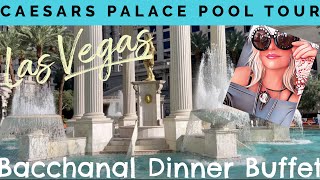 Caesars Las Vegas Pool Tour 2023!