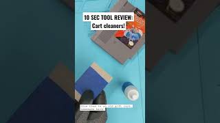 10 sec tool review: cart cleaner cards!