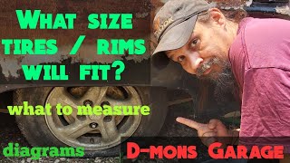 Tire Offset | How to Measure for Clearances in the Wheel Well