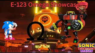 🤖E-123 Omega Showcase In Sonic Speed Simulator!!!🤖