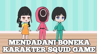 Mendandani Boneka Karakter Squid Game