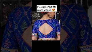 Blouse designs😍back neck blouse designs new model blouse designs collection😍