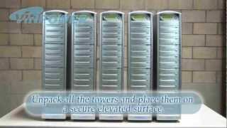 Demonstration of Vinpower Digital's Daisy Chain CD DVD Duplicators in Eng