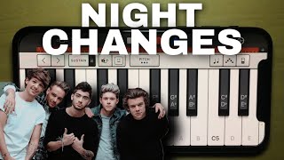 Recreating “Night Changes - One Direction” on Garageband App!