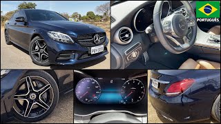 MERCEDES-BENZ C300 AMG - REVIEW COMPLETO! AVALIANDO POTÊNCIA, CONFORTO, MODOS, ASSISTÊNCIAS E MAIS