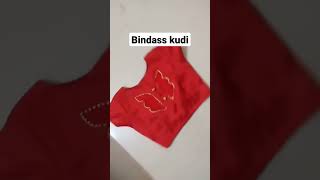 Bindass kudi #shorts #trending #viral #blouse #blousedesign