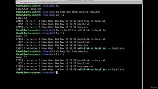 Linking Files - Soft Links vs. Hard Links - Linux Tutorial