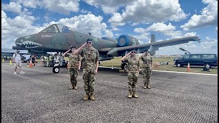 USAFA Sabre Drill Team "Living Legend" at Sun N' Fun Airshow 2023