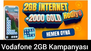 Vodafone VodaBlock 2GB Kampanyası 2023