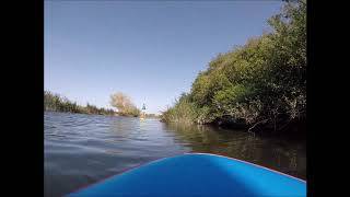 Paddle Boarding on the River Nene