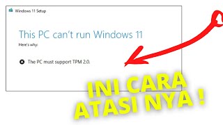 Cara Atasi This PC Must Support Secure Boot Saat Ingin Upgrade Ke Windows 11 !