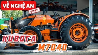 KUBOTA 7040 BÀN GIAO VỀ NGHỆ AN ,THÊM MỘT GIẢI PHÁP NÔNG NGHIỆP ĐƯỢC HOÀN THÀNH.