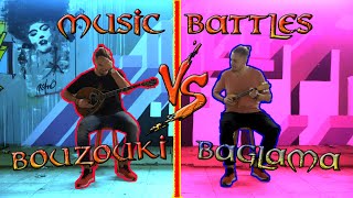 Music battles #1 Bouzouki vs Baglama  (Chatzidimou music)