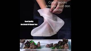 Cover Sepatu Elastis, Kuat Dan Anti Slip