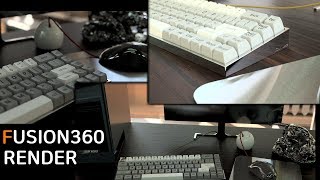 FUSION360 RENDER, 퓨전360 렌더링 실시간 스트리밍 181125