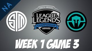 TSM vs Immortals | Game 3 | HIGHLIGHTS | NA LCS Spring Split 2017